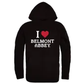 W Republic Belmont Abbey Crusaders I Love Hoodie 553-616