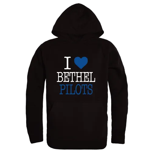 W Republic Bethel Pilots I Love Hoodie 553-617. Decorated in seven days or less.