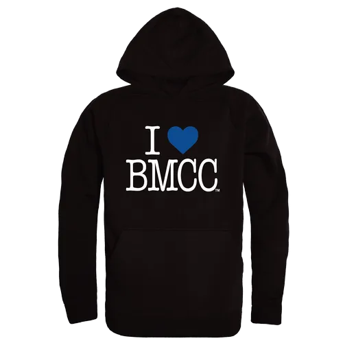 W Republic BMCC Panthers I Love Hoodie 553-618. Decorated in seven days or less.