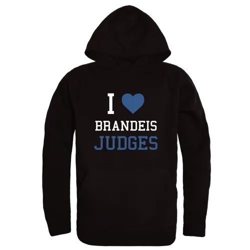 W Republic Brandeis Judges I Love Hoodie 553-619. Decorated in seven days or less.