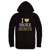 W Republic Bronx CC Broncos I Love Hoodie 553-621