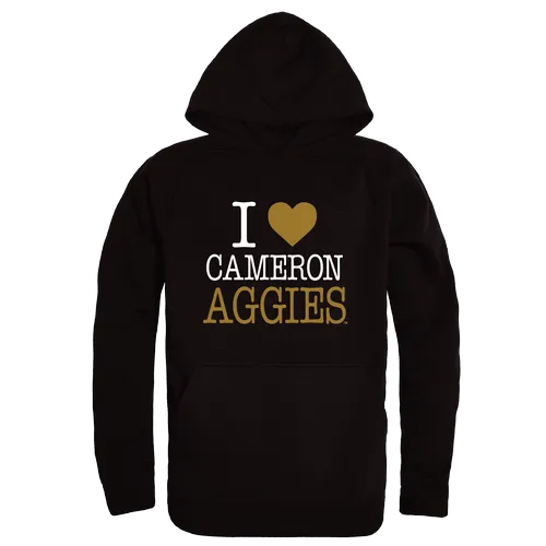 W Republic Cameron Aggies I Love Hoodie 553-622. Decorated in seven days or less.