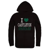 W Republic Castleton Spartans I Love Hoodie 553-626