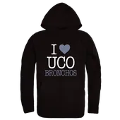 W Republic Central Oklahoma Bronchos I Love Hoodie 553-627