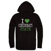 W Republic Cincinnati State I Love Hoodie 553-632