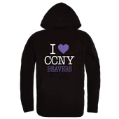 W Republic CCNY Beavers I Love Hoodie 553-633