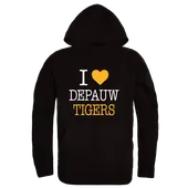 W Republic De Pauw Tigers I Love Hoodie 553-636