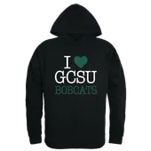 W Republic Georgia College Bobcats I Love Hoodie 553-646