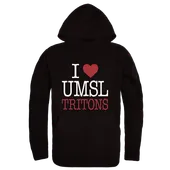 W Republic U Of Missouri-Saint Louis Tritons I Love Hoodie 553-688