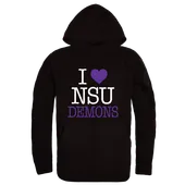 W Republic Northwestern State Demons I Love Hoodie 553-689