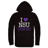 W Republic Northwestern State Demons I Love Hoodie 553-689