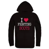 W Republic Monmouth College Fighting Scots I Love Hoodie 553-695