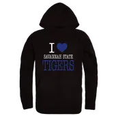 W Republic Savannah State Tigers I Love Hoodie 553-697