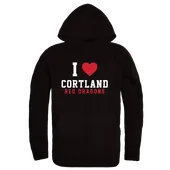 W Republic SUNY Cortland Red Dragons I Love Hoodie 553-712