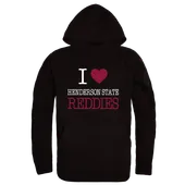 W Republic Henderson State Reddies I Love Hoodie 553-719