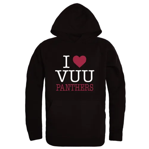 W Republic Virginia Union Panthers I Love Hoodie 553-729. Decorated in seven days or less.