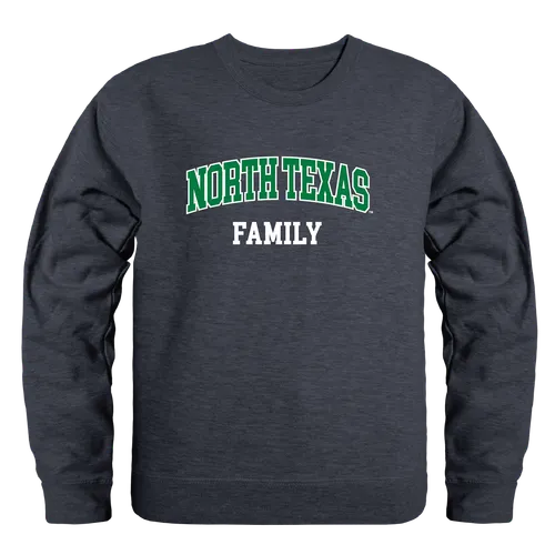 W Republic North Texas Mean Green Family Crewneck 572-195