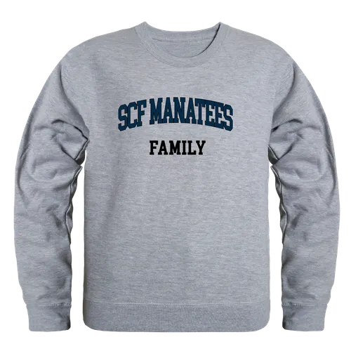 W Republic State College Of Florida Manatees Family Crewneck 572-592