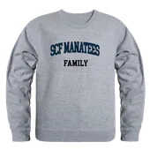 W Republic State College Of Florida Manatees Family Crewneck 572-592