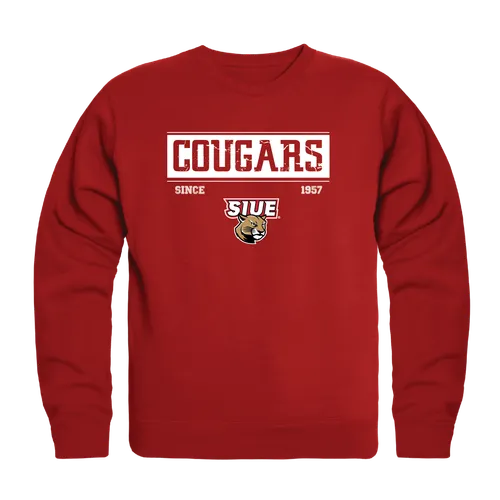 W Republic Southern Illinois Edwardsville Cougars Established Crewneck 544-429