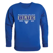 W Republic Wellesley College Blue Established Crewneck 544-486