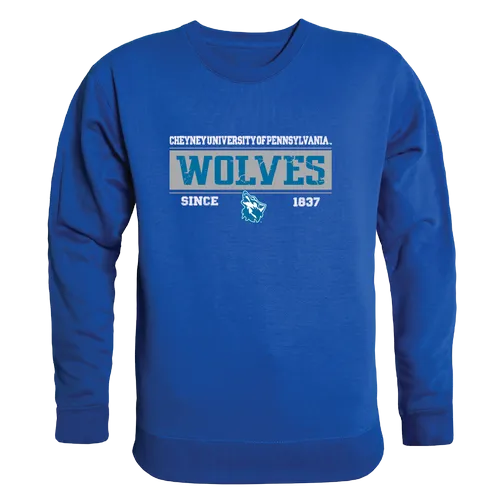 W Republic Cheyney University Wolves Established Crewneck 544-509