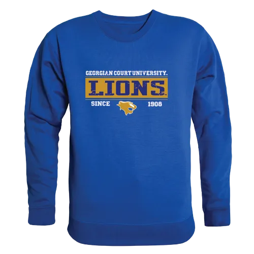 W Republic Georgian Court Lions Established Crewneck 544-521