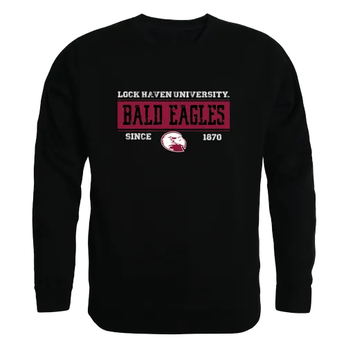 W Republic Lock Haven University Bald Eagles Established Crewneck 544-533