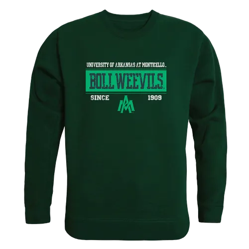 W Republic Arkansas-Monticello Boll Weevils & Cotton Blossoms Established Crewneck 544-609