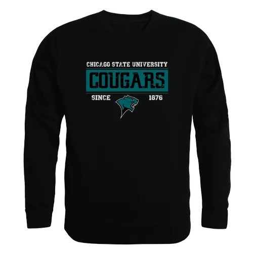 W Republic Chicago State Cougars Established Crewneck 544-631