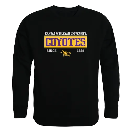 W Republic Kansas Wesleyan Coyotes Established Crewneck 544-658