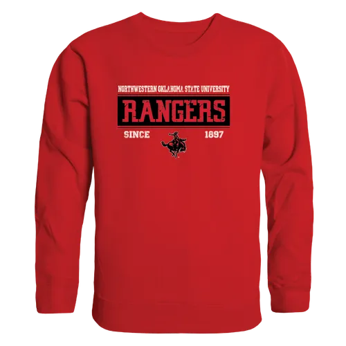 W Republic Northwestern Oklahoma State Rangers Established Crewneck 544-665