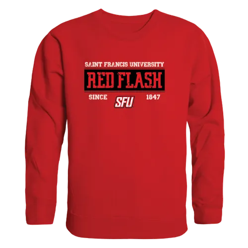 W Republic Saint Francis U Red Flash Established Crewneck 544-669