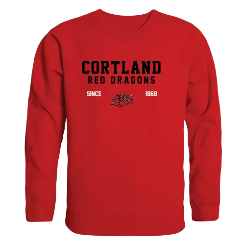 W Republic SUNY Cortland Red Dragons Established Crewneck 544-712