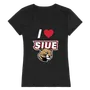 W Republic Southern Illinois Edwardsville Cougars I Love Women's Tee 550-429