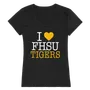 W Republic Fort Hays State Tigers I Love Women's Tee 550-442