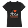 W Republic Utica College Pioneers I Love Women's Tee 550-492