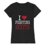 W Republic Edinboro University Fighting Scots I Love Women's Tee 550-516