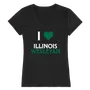 W Republic Illinois Wesleyan University Titans I Love Women's Tee 550-525