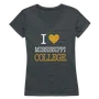 W Republic Mississippi College Choctaws I Love Women's Tee 550-544