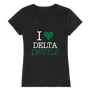 W Republic Mississippi Valley State Delta Devils & Devilettes I Love Women's Tee 550-545