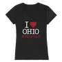 W Republic Ohio Wesleyan Bishops I Love Women's Tee 550-564