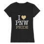 W Republic Purdue Northwest Lion I Love Women's Tee 550-572