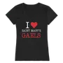 W Republic Saint Mary's Gaels I Love Women's Tee 550-580