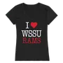 W Republic Winston-Salem State Rams I Love Women's Tee 550-607