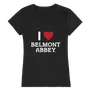 W Republic Belmont Abbey Crusaders I Love Women's Tee 550-616