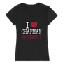 W Republic Chapman University Panthers I Love Women's Tee 550-629