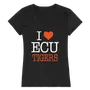 W Republic East Central University Tigers I Love Women's Tee 550-638