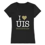 W Republic U Of Illinois Springfield Prairie Stars I Love Women's Tee 550-655