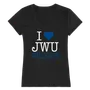 W Republic Johnson & Wales Wildcats I Love Women's Tee 550-657